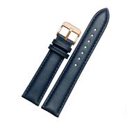 BWBVHRHZY 16mm18mm19mm20mm21mm22mm23mm SoftStrap adatto for Citizen/adatto for Rossini cinturino universale for orologio da donna a sgancio rapido(8802Dark blue rk,22mm)