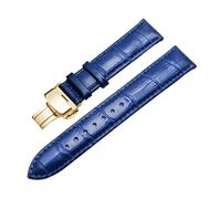 BWBVHRHZY 16mm18mm19mm20mm21mm22mm23mm SoftStrap adatto for Citizen/adatto for Rossini cinturino universale for orologio da donna a sgancio rapido(Sapphire blue G,22mm)