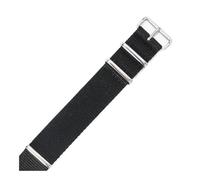 BWBVHRHZY Adatto for Daniel Adatto for Wellington Adatto for Tissot Adatto for Rolex Water Ghost Adatto for Citizen Adatto for Seiko Cinturino orologio in nylon elastico 18 20 22mm(Schwarz,22mm)