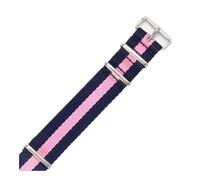 BWBVHRHZY Adatto for Daniel Adatto for Wellington Adatto for Tissot Adatto for Rolex Water Ghost Adatto for Citizen Adatto for Seiko Cinturino orologio in nylon elastico 18 20 22mm(Blue Pink,20mm)
