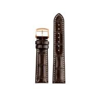 BWBVHRHZY Adatto for Longines Masters Collection L3 L4 L2.628/L2.673 Cinturino for orologio Cinturino for fibbia in pelle 19 20 21mm Cinturino da polso(Brown rk,19mm)