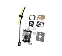 BWBVHRHZY Carburatore 52cc 49cc 43cc Decespugliatore for tubo di tenuta Candela Kit filtro benzina Adatto for motore decespugliatore 40-5 44-5 Accessori(Black 01)
