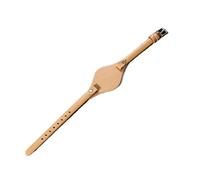 BWBVHRHZY Cinturini compatti in pelle elastici for pelle da donna adatti for cinturino Fossil Es3077 Es2830 Es3262 Es3060 Es4176 8mm(Apricot-Steel-K1)