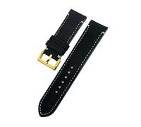 BWBVHRHZY Cinturino for orologio deployante in pelle 22mm 23mm adatto for cinturino Tudor Heritage Black Bay 58 Black Bay Bronzo GMT Bracciale marrone nero(Black Gold,23mm)