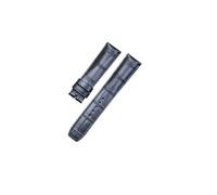 BWBVHRHZY Cinturino in pelle Adatto for Baume e adatto for Mercier Adatto for HAMPTON/Adatto for CLASSIMA Accessori Cintura for orologio in pelle for strato superiore 20/22 mm(Schwarz,22mm)