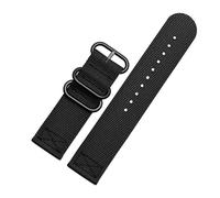 BWBVHRHZY Cinturino in tela adatto for orologi Seven Friday T1 / T2 / M2 / M3 P2b / P3 / Q2 Bracciale in nylon Accessori for orologi da uomo 26 28mm(Two pieces black bk,28mm)