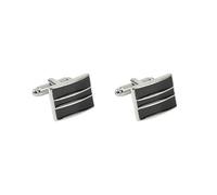 BWDHJLEY Cufflinks argento, gemelli da uomo in lega di nozze rettangolo gemelli per abito camicia