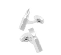 BWDHJLEY Cufflinks Silver - Gemelli da uomo vintage eleganti gemelli da matrimonio