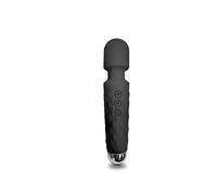 Bwer Mini vibratore Giocattoli del Sesso per Donna AV Bacchetta Magica Vibratori Stimolatore clitorideo Masturbatore Dildo Giocattoli erotici per adulti-150mm-Nero