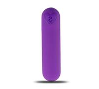 Bwer Potente Mini vibratore della pallottola stimolatore del clitoride Massaggio della Vagina G Spot Vibratore del Dildo Giocattoli Adulti del Sesso, Viola