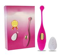 Bwer Vibratore con Telecomando Senza Fili Sfera Vibrante Sfere indossabili Vibratore G Spot Massaggiatore per clitoride Giocattolo del Sesso per Donne-Rosa Scatola Rossa