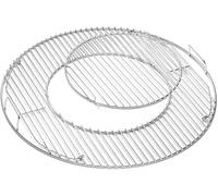 BWISUP Griglia di cottura rotonda incernierata per barbecue Weber da 57 cm, griglia rotonda per barbecue, griglia di ricambio a doppia apertura laterale e circolare per griglie a carbone Weber 8835