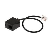 BWOFJGWH Cavo Adattatore Modulare da Spina a Presa 4P4C da 24,5 Cm per Collegare Le Cuffie al Telefono.
