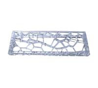 BWOFJGWH Custodia Trasparente Tastiera Cover Periferica PC Struttura Geometrica Materiale Solido Adatta per Utilizzo Domestico Lavoro Progetto, Cristallo