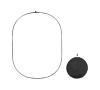 BWOFJGWH Diffusore di Luce Pieghevole, Modificatore di Luce, Diffusore per Flash Video/Foto, Box per Foto, Diffusore Multiuso in Bianco Tenue, 100x150cm