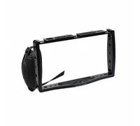 BWOFJGWH Supporto Fotocamera Gabbia Vlog Cornice Staffa Montaggio in Lega di Alluminio con Compatibilità Multipiattaforma E Layout Pulito Adatto a Vlog, Nero, Con Cinturino Da Polso
