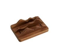 BWOFJGWH Supporto Regolabile per Scrivania Portariviste Portadocumenti Portatile Organizzatore Legno con Doppia Fessura Verticale, style to 1