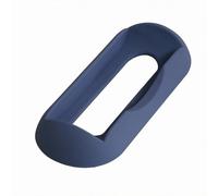 BWOFJGWH Supporto Verticale in Silicone Reggi Notebook Stand da Tavolo Incavo Arrotondato Base Antiscivolo Forma Compatta Adatto per Organizzazione Del Lavoro, Blu Scuro