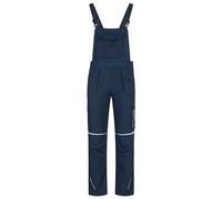 BWOLF DRIFT Salopette da Lavoro Uomo con Pettorina con Tasche Multifunzionali, Tessuto Ripstop con Molte Tasche, Blu/Nero, S