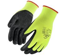 BWOLF PAVALAN 12/60 Paia di Guanti da Lavoro per Uomo e Donna, Rivestimento in Lattice Resistente, Antiscivolo e Flessibili, Ideali per Uso Industriale e Meccanico (1 paio, 11)