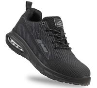 BWOLF Shadow O1 Scarpe da lavoro da uomo antinfortunistiche antiscivolo con presa 4x4, tecnologia Airflow, ergonomiche e comode, Nero , 41 EU