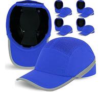 BWOLF TRIVOR - Tappo di sicurezza da uomo, con scocca in ABS EN 812, con strisce catarifrangenti, 5 pezzi