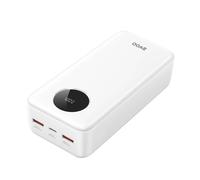 Bwoo, Batteria esterna 30000mAh USB-C 2xUSB LCD Bwoo bianca, Bianco