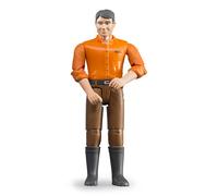 Bworld figurina uomo con pantaloni marroni