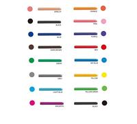 BWR Artline Stix - Pennarelli da colorare con punta da 1,2 mm, confezione da 16