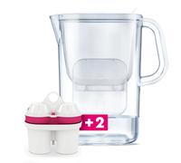 BWT-AQUAlizer caraffa filtrante con 2 cartucce filtranti al magnesio incluse
