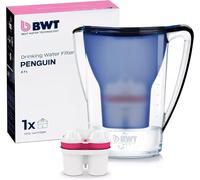 BWT 815073 Caraffa Filtrante, Modello Penguin, 2.7 lt, Blu