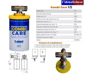BWT AC002100 Combi Care Dosatore di Polifosfato Inibitore Scala, Bianco 1/2 FF