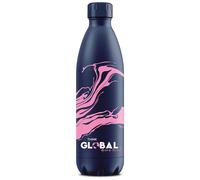 BWT Climate Bottle "Think Global Drink Local" - Blu | Personalizzazione inclusa