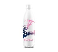 BWT Climate Bottle "Think Global Drink Local" - Colore: Bianco | Bottiglia d'acqua | Borraccia sportiva | Bottiglia in metallo | Thermos da 500 ml in acciaio inox | tappo a vite a prova di perdite