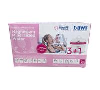 BWT Filtro con tecnologia brevettata al Magnesio Mg2+. Confezione da 3+1