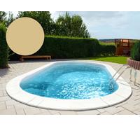 BWT Liner Ovale 700 x 350 x 150 cm - Sabbia - Spessore 0,8 mm / con aggancio tipo P1