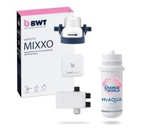 BWT MIXXO Starter Kit "Taste" | depuratore acqua rubinetto affidabile | filtro acqua domestico compatto | sistema pratico di filtrazione acqua | addolcitore installabile sotto lavello