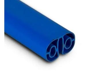 BWT Set di Profili Standard per Piscina con Pareti in Acciaio Ovale - Blue - 700 x 350 cm