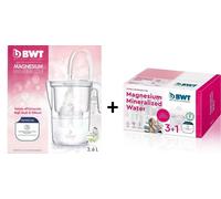 Bwt Vida Caraffa 2,6Lt + FILTRO-Bwt Gasatori E Purificati Per Acqua + 4 FILTRI