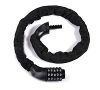 Bwuikim Catena resistente per moto e bicicletta, antifurto, pieghevole, per bici da strada, antifurto