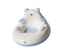 Bwuikim Tubo da gioco per bambini con base ad alto attrito e meccanismo di gonfiaggio rapido per pendenze stabilità, slitte da neve con base testurizzata