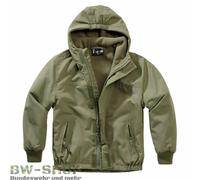 BWuM KINDER WINDBREAKER CON ZIP FODERATA KIDS GIACCA ANTIPIOGGIA GIACCA A...