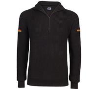 BWuM Maglione militare con bandiera, Nero , 3XL