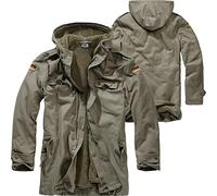 BWuM Parka dell'esercito tedesco con fodera e bandiere BW, parka invernale