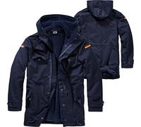 BWuM Parka dell'esercito tedesco con fodera e bandiere BW, parka invernale