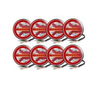 BWVMVB Fanali Posteriori Fanale Posteriore A LED Rotondo Camion 5,5 Pollici, Luce Svolta Posteriore DRL Per Auto Trattore Rimorchio Autobus Furgone Camper Pick-up 4x4 12V/24V
