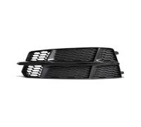 BWVMVB Fog Lights Copertura Per Paraurti Anteriore Auto Per A6 Per C7 Per A6L Per S Per Line 2015 16 17 2018 Fendinebbia Griglia Esagonale A Nido D'ape 4G0807681AN Fendinebbia Auto(Sinistra Nera)