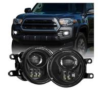 BWVMVB Fog Lights Per Corolla Per Matrix 2009 2010 2011 2012 2013 Per Prius 2010-2011 Fendinebbia A LED Paraurti Anteriore Luce Guida Per Camion Fendinebbia Auto(A Pair of Black)
