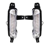 BWVMVB Gruppo Ottico Anteriore 1 Set Di Luci Diurne A LED Per Auto Fendinebbia DRL Con Indicatore Di Direzione Giallo Per Suzuki Per Vitara 2015 2016 2017 2018 2019 2020 Fari Auto(White Yellow Blue)