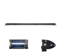 BWVMVB Gruppo Ottico Anteriore Barra Luminosa A LED Sottile Da 6D 12V E 24V 20 Cm 96 Per La Guida Di Camion 4x4 Fuoristrada Per Jeep Auto Fari Auto(65cm)
